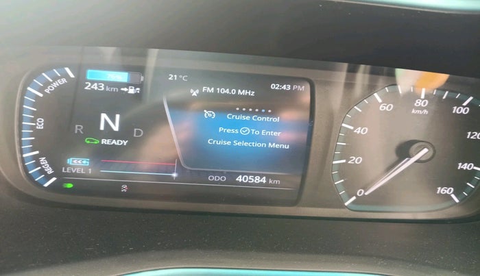 2022 Tata NEXON EV XZ PLUS LUX DARK EDITION, Electric, Automatic, 40,584 km, interior