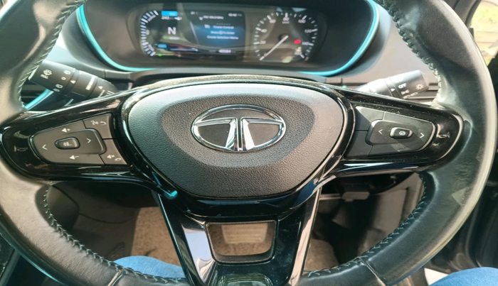 2022 Tata NEXON EV XZ PLUS LUX DARK EDITION, Electric, Automatic, 40,584 km, interior