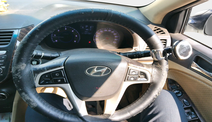 2012 Hyundai Verna FLUIDIC 1.6 CRDI SX AT, Diesel, Automatic, 1,21,104 km, interior