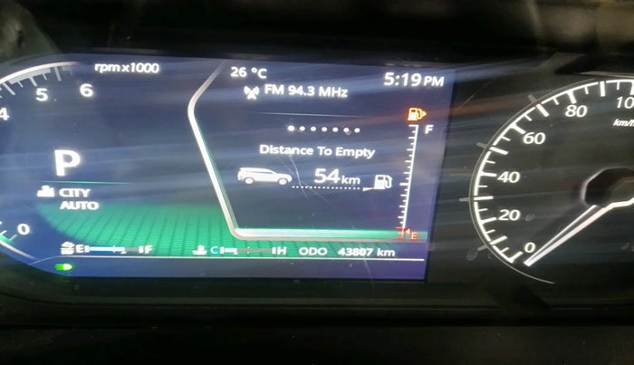 2022 Tata Safari XZA PLUS, Diesel, Automatic, 43,807 km, interior