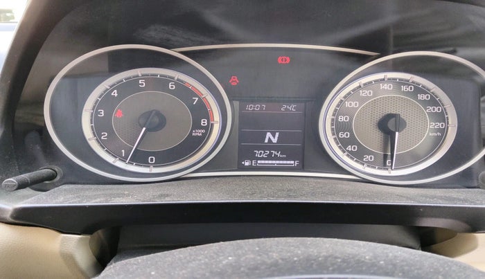 2022 Maruti Dzire ZXI AMT, Petrol, Automatic, 70,274 km, interior