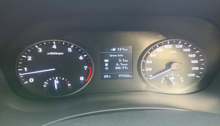 2018 Hyundai Verna 1.6 VTVT SX O, Petrol, Manual, 77,722 km, interior