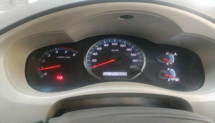 2012 Toyota Innova VX 2.5 7 STR, Diesel, Manual, 2,47,504 km, interior