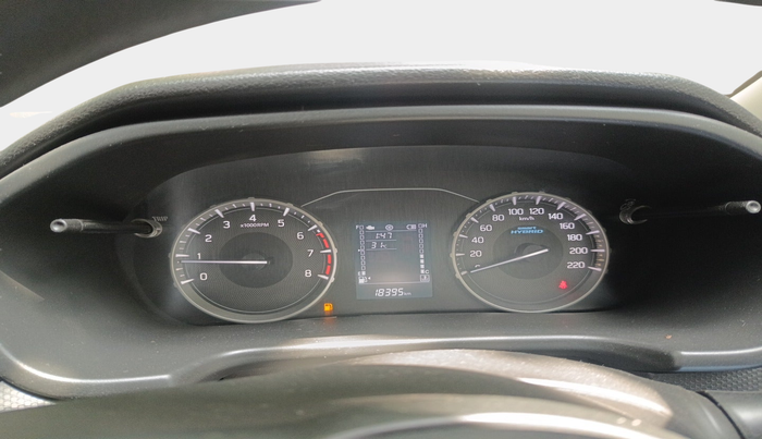 2022 Maruti BREZZA VXI SMART HYBRID, Petrol, Manual, 18,395 km, interior