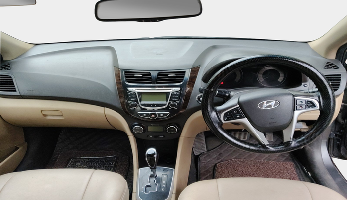 2013 Hyundai Verna FLUIDIC 1.6 CRDI SX AT, Diesel, Automatic, 1,27,879 km, interior