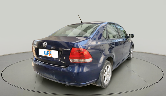 2013 Volkswagen Vento HIGHLINE PETROL AT, Petrol, Automatic, 95,446 km, exterior