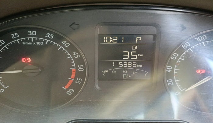 2016 Skoda Rapid AMBITION 1.5 TDI AT, Diesel, Automatic, 1,15,383 km, interior