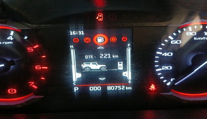 2022 Mahindra Thar LX D AT 4WD HT, Diesel, Automatic, 80,752 km, interior