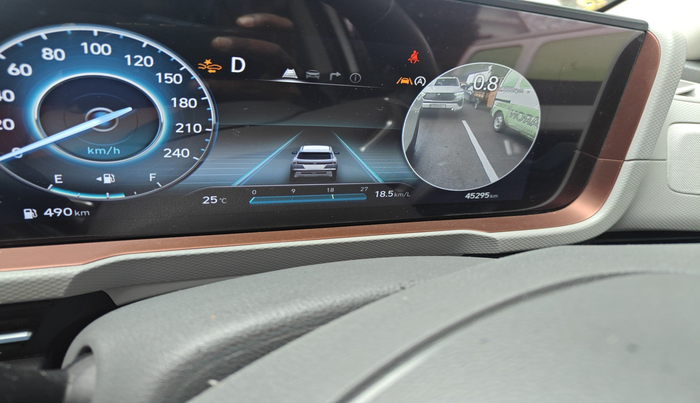 2024 Hyundai Creta SX (O) 1.5 DIESEL AT, Diesel, Automatic, 45,295 km, interior