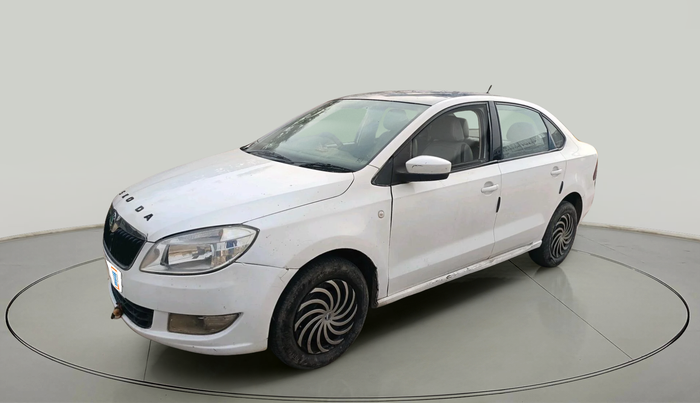 2012 Skoda Rapid AMBITION 1.6 TDI CR MT, Diesel, Manual, 1,56,608 km, exterior