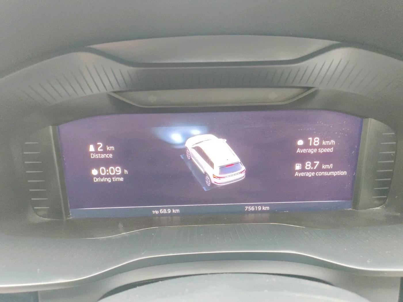2022 Skoda Kodiaq L&K, Petrol, Automatic, 76,000 km, interior
