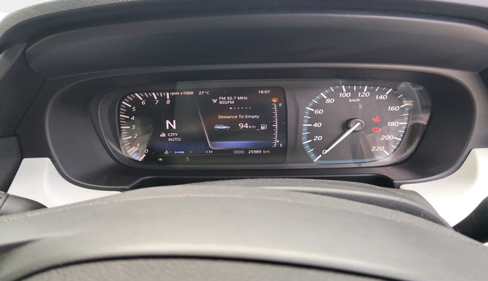 2023 Tata PUNCH CREATIVE AMT 1.2 RTN DUAL TONE, Petrol, Automatic, 25,989 km, interior