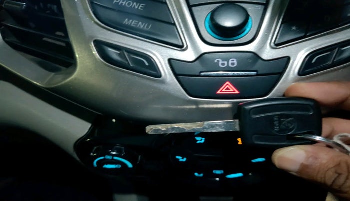 2013 Ford Ecosport TITANIUM 1.5L DIESEL, Diesel, Manual, 1,77,413 km, interior