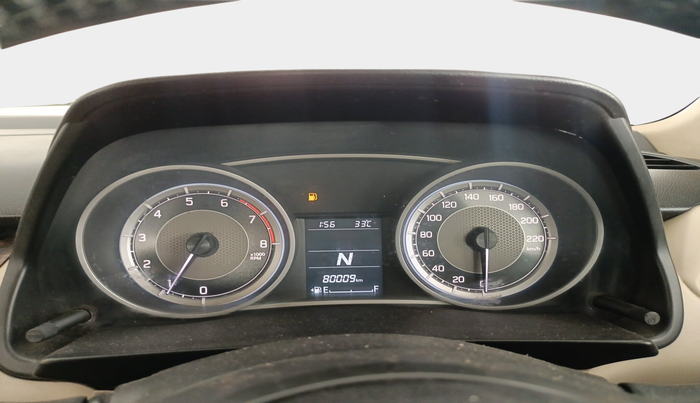2017 Maruti Dzire ZXI PLUS AMT, Petrol, Automatic, 80,009 km, interior