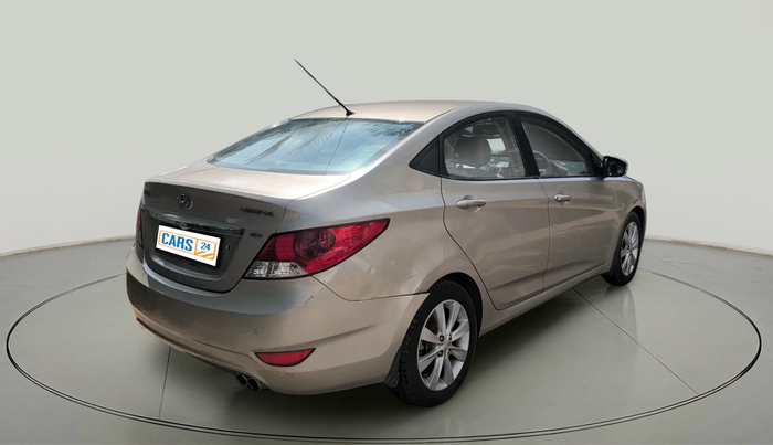2011 Hyundai Verna FLUIDIC 1.6 VTVT SX, Petrol, Manual, 72,125 km, exterior