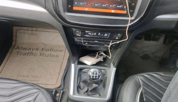 2020 Maruti Vitara Brezza ZXI PLUS, Petrol, Manual, 70,329 km, interior