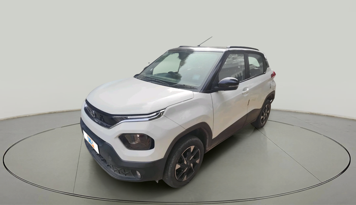 2021 Tata PUNCH CREATIVE AMT 1.2 RTN DUAL TONE, Petrol, Automatic, 34,972 km, exterior