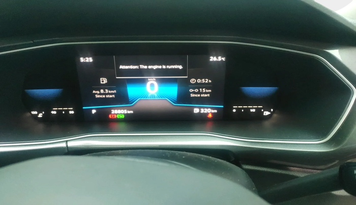 2021 Volkswagen TAIGUN TOPLINE 1.0 TSI AT, Petrol, Automatic, 28,805 km, interior