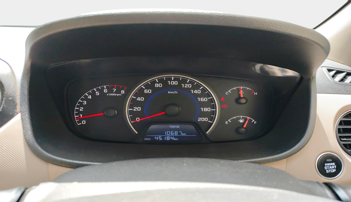 2014 Hyundai Grand i10 SPORTZ 1.2 KAPPA VTVT, Petrol, Manual, 47,000 km, interior