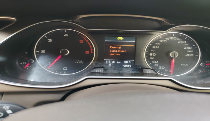 2013 Audi A4 2.0 TDI Multitronic, Diesel, Automatic, 1,18,106 km, interior