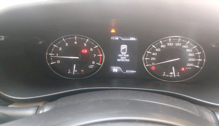 2022 Toyota Glanza V AMT, Petrol, Automatic, 35,103 km, interior