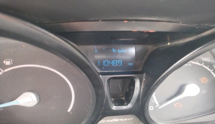 2014 Ford Ecosport AMBIENTE 1.5L DIESEL, Diesel, Manual, 1,10,489 km, interior