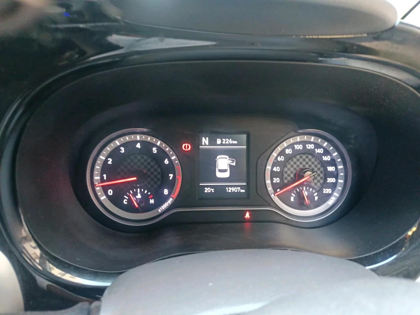 2024 Hyundai GRAND I10 NIOS SPORTZ AMT 1.2 KAPPA VTVT, Petrol, Automatic, 12,907 km, interior