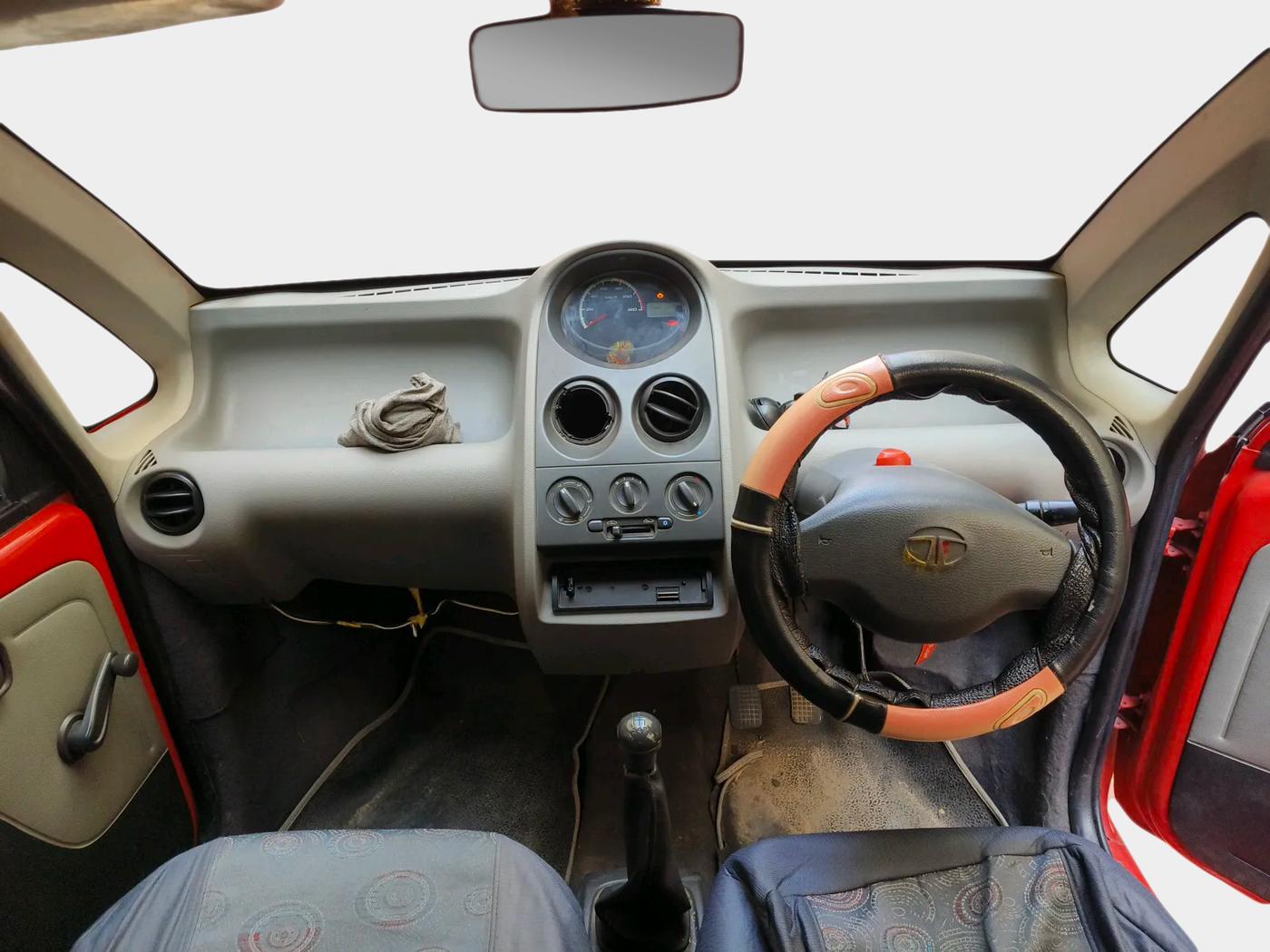 2011 Tata Nano CX, Petrol, Manual, 41,500 km, interior
