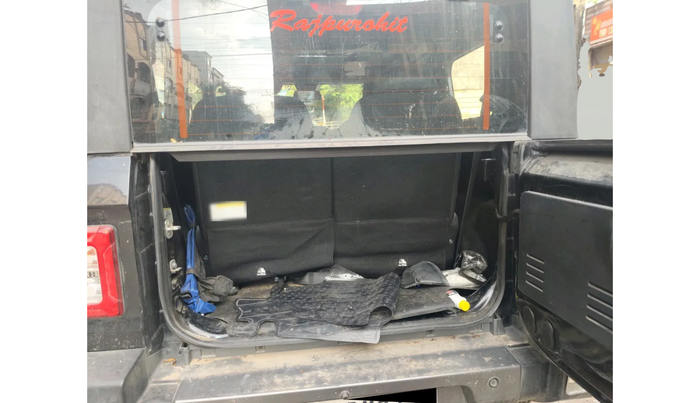 2021 Mahindra Thar LX PETROL HT 4WD AT, Petrol, Automatic, 37,100 km, exterior