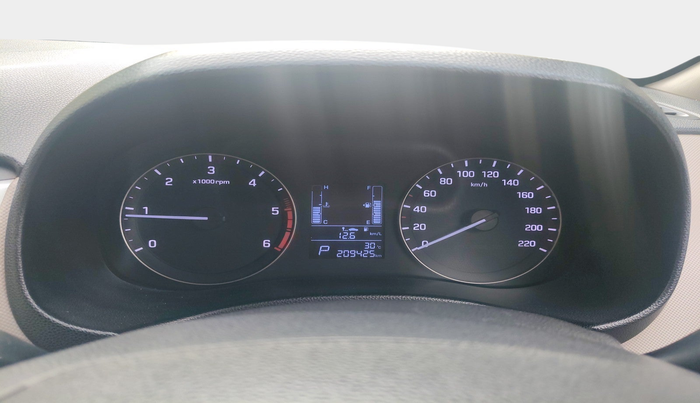 2018 Hyundai Creta SX AT 1.6 DIESEL, Diesel, Automatic, 2,09,425 km, interior