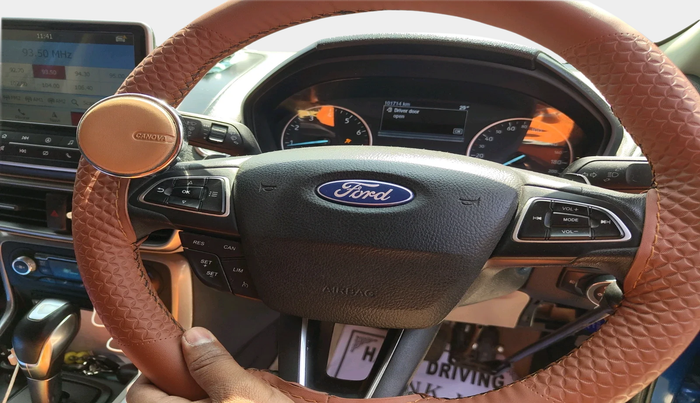 2020 Ford Ecosport TITANIUM 1.5L PETROL AT, Petrol, Automatic, 1,01,714 km, interior