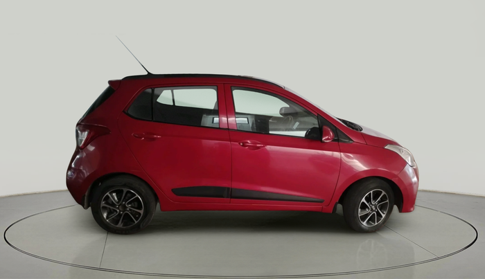 2017 Hyundai Grand i10 SPORTZ (O) AT 1.2 KAPPA VTVT, Petrol, Automatic, 87,593 km, exterior