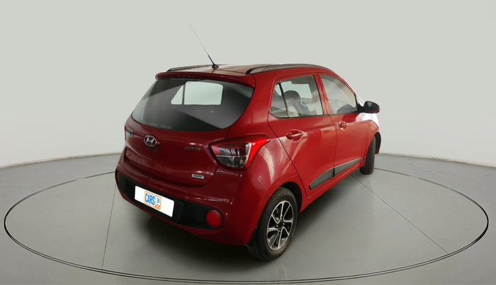 2017 Hyundai Grand i10 SPORTZ (O) AT 1.2 KAPPA VTVT, Petrol, Automatic, 87,593 km, exterior