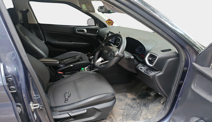 2020 Hyundai VENUE SX 1.0 (O) TURBO, Petrol, Manual, 53,382 km, interior