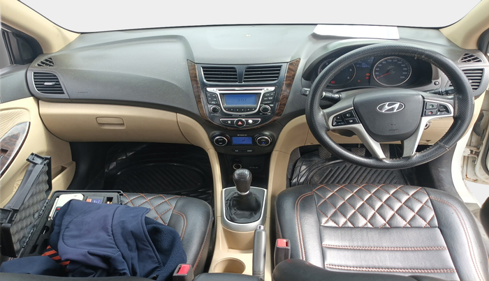2014 Hyundai Verna FLUIDIC 1.6 CRDI SX, Diesel, Manual, 1,19,894 km, interior