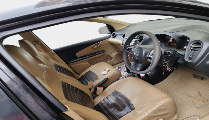 2014 Honda Brio VX AT, Petrol, Automatic, 83,336 km, interior