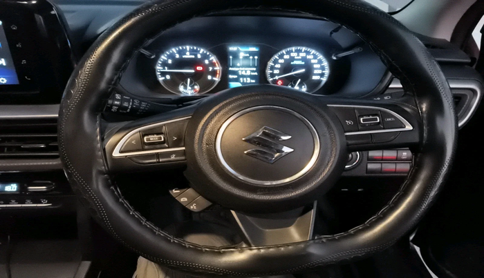 2023 Maruti BREZZA ZXI SMART HYBRID , Petrol, Manual, 32,702 km, interior