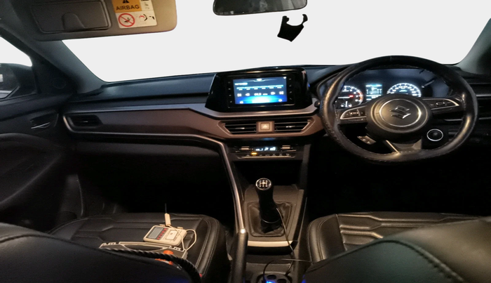 2023 Maruti BREZZA ZXI SMART HYBRID , Petrol, Manual, 32,702 km, interior