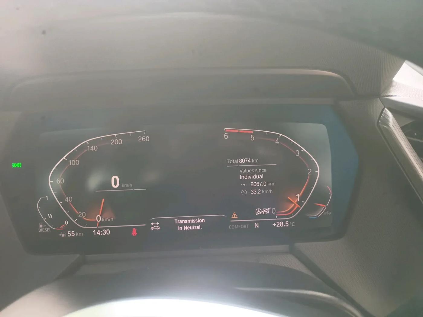 2024 BMW 2 SERIES GRAN COUPE 220D M SPORT, Diesel, Automatic, 8,067 km, interior