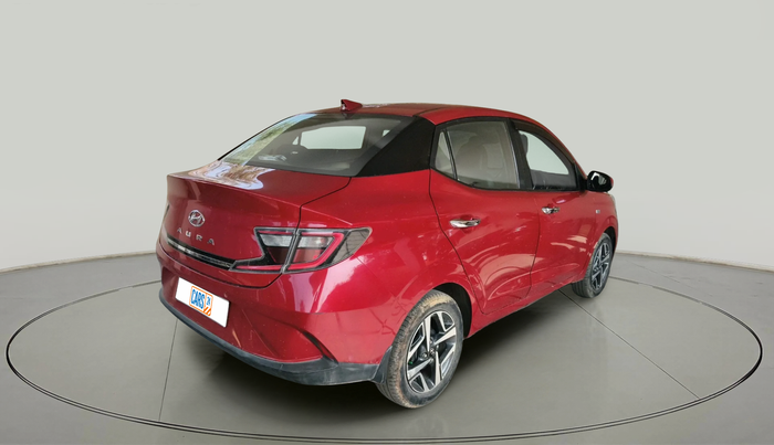 2020 Hyundai AURA SX PLUS 1.2 AMT, Petrol, Automatic, 44,228 km, exterior