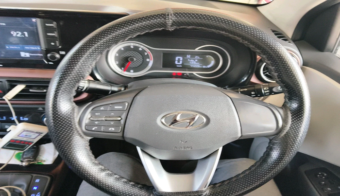 2020 Hyundai AURA SX PLUS 1.2 AMT, Petrol, Automatic, 44,228 km, interior