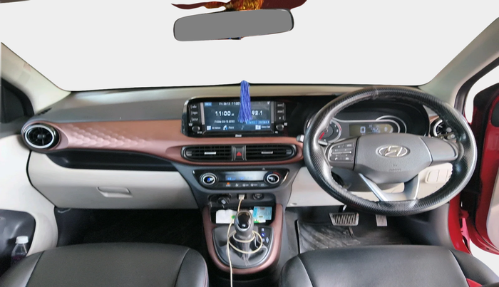 2020 Hyundai AURA SX PLUS 1.2 AMT, Petrol, Automatic, 44,228 km, interior