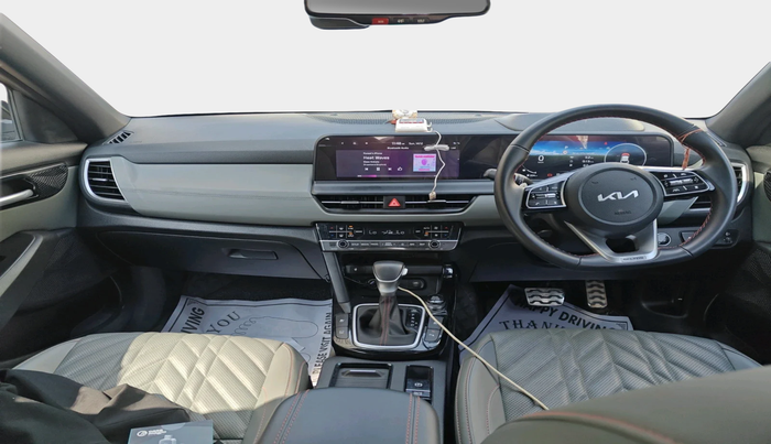 2023 KIA SELTOS  X LINE 1.5 TURBO PETROL DCT, Petrol, Automatic, 17,414 km, interior