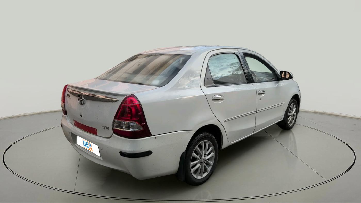 2015 Toyota Etios VX, Petrol, Manual, 1,69,373 km, exterior