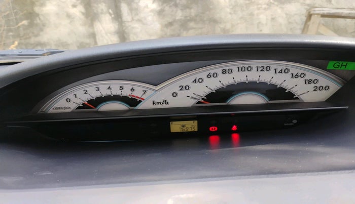 2011 Toyota Etios G, Petrol, Manual, 76,973 km, interior