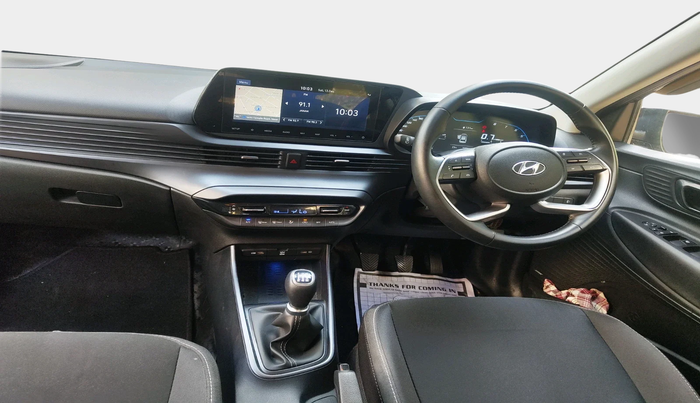 2022 Hyundai NEW I20 ASTA (O) 1.2 MT, Petrol, Manual, 23,703 km, interior
