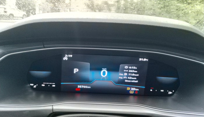 2022 Volkswagen TAIGUN TOPLINE 1.0 TSI AT, Petrol, Automatic, 35,744 km, interior