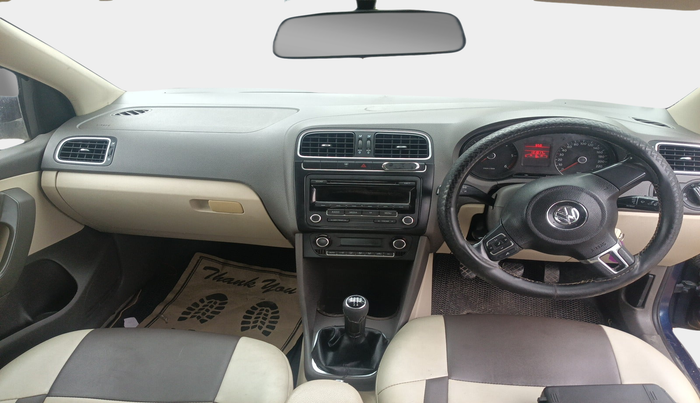 2012 Volkswagen Vento HIGHLINE DIESEL 1.6, Diesel, Manual, 1,31,018 km, interior