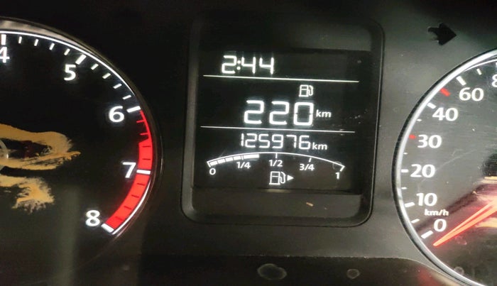 2018 Volkswagen Polo COMFORTLINE 1.0L MPI, Petrol, Manual, 1,25,976 km, interior