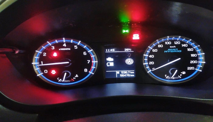 2020 Maruti S Cross ALPHA 1.5, Petrol, Manual, 56,476 km, interior